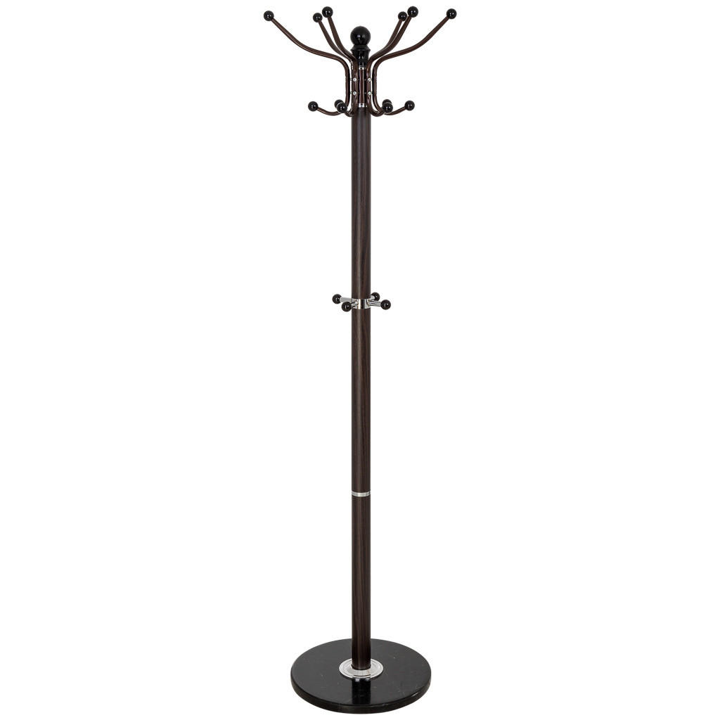 GARDEROBE aus metall 36x173cm - Braun, Metall (36/173/36cm) - Wanderlust