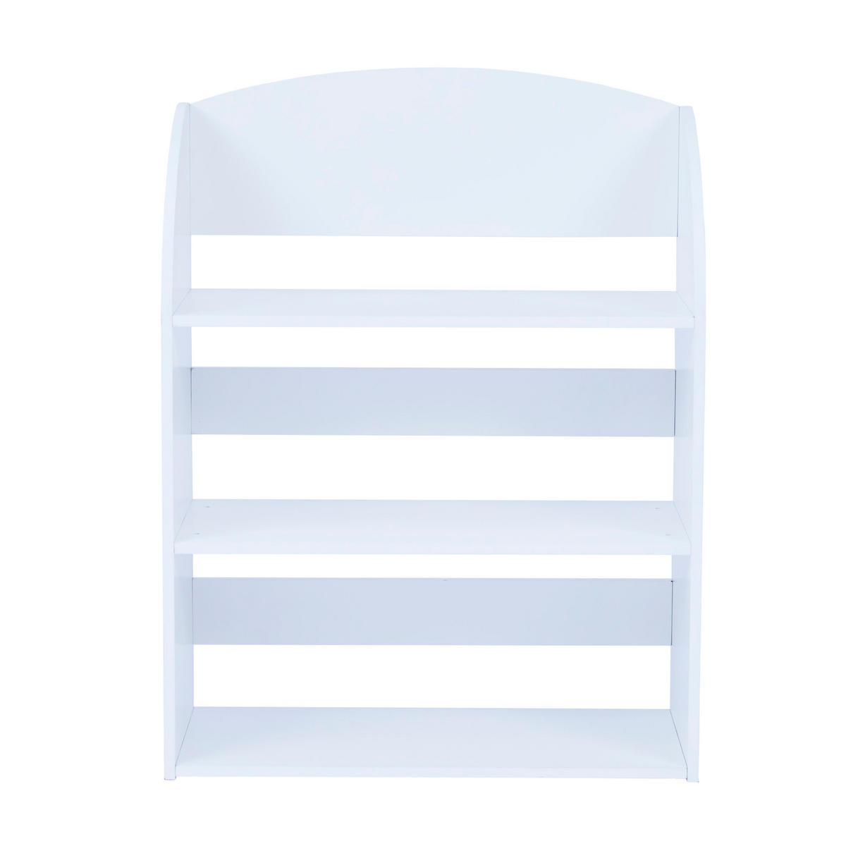 BÜCHERREGAL für Kinder, Weiß, 78 cm - Weiß, Holz (26/78.1/59.7cm) - Teamson Kids