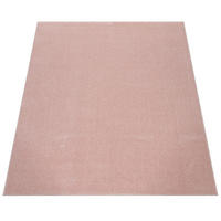 KURZFLORTEPPICH Waschbar, einfarbig, Rosa, 60 x 100 cm - Rosa, Textil (60/100cm) - KADIMA DESIGN