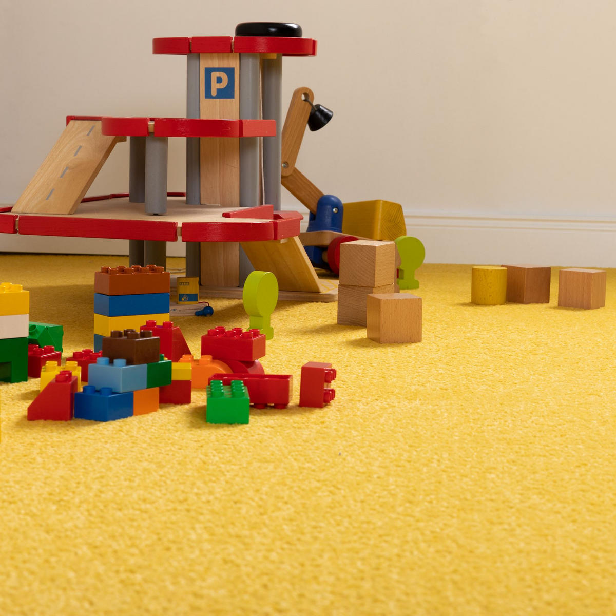 TEPPICHBODEN 200/200 cm Cambridge Young - Gelb, Textil (200/200/1cm) - Steffensmeier