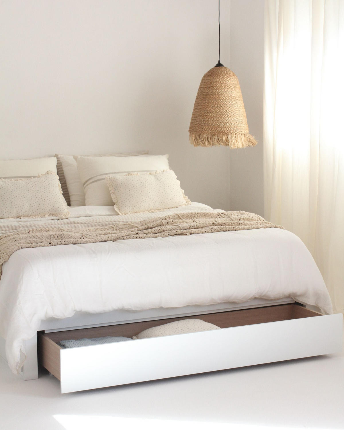 BETT 160/200 cm Dunkelbraun Giat - Dunkelbraun/Weiß, Holz (160/200cm) - Beliani