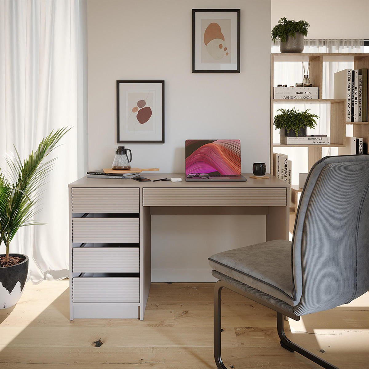 Kaschmir, Holzwerkstoff (120/55/75cm) - Vicco