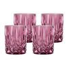 WHISKYBECHER Noblesse Vintage Berry 295 ml 4er Set - Violett, Glas (0.295L) - Nachtmann