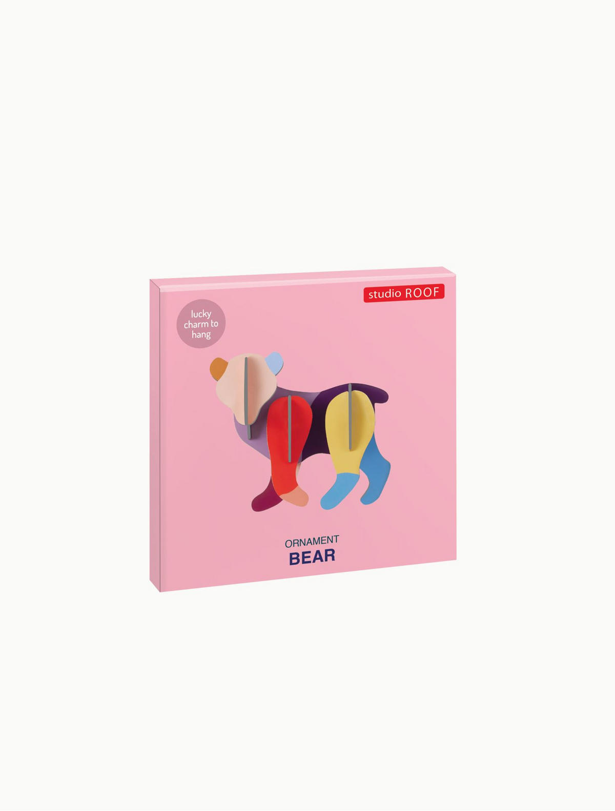 WANDSKULPTUR Bunt 3,2/6,8 cm - Multicolor, Wellpappe (0.05/6.8/9cm) - Studio Roof