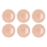 TELLER Oxygen Ø27cm - 6er-Set -Puderrosa - Pink, Keramik (27cm) - Björn
