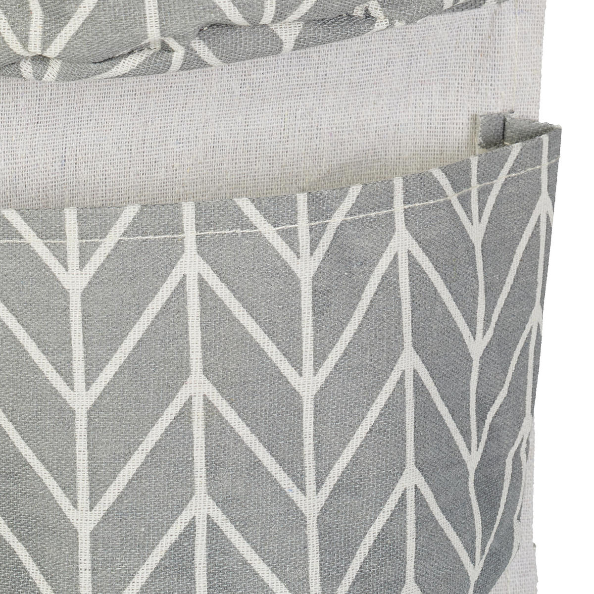 HÄNGEORGANIZER - Multicolor, Holz/Textil (8/20/73cm) - Relaxdays