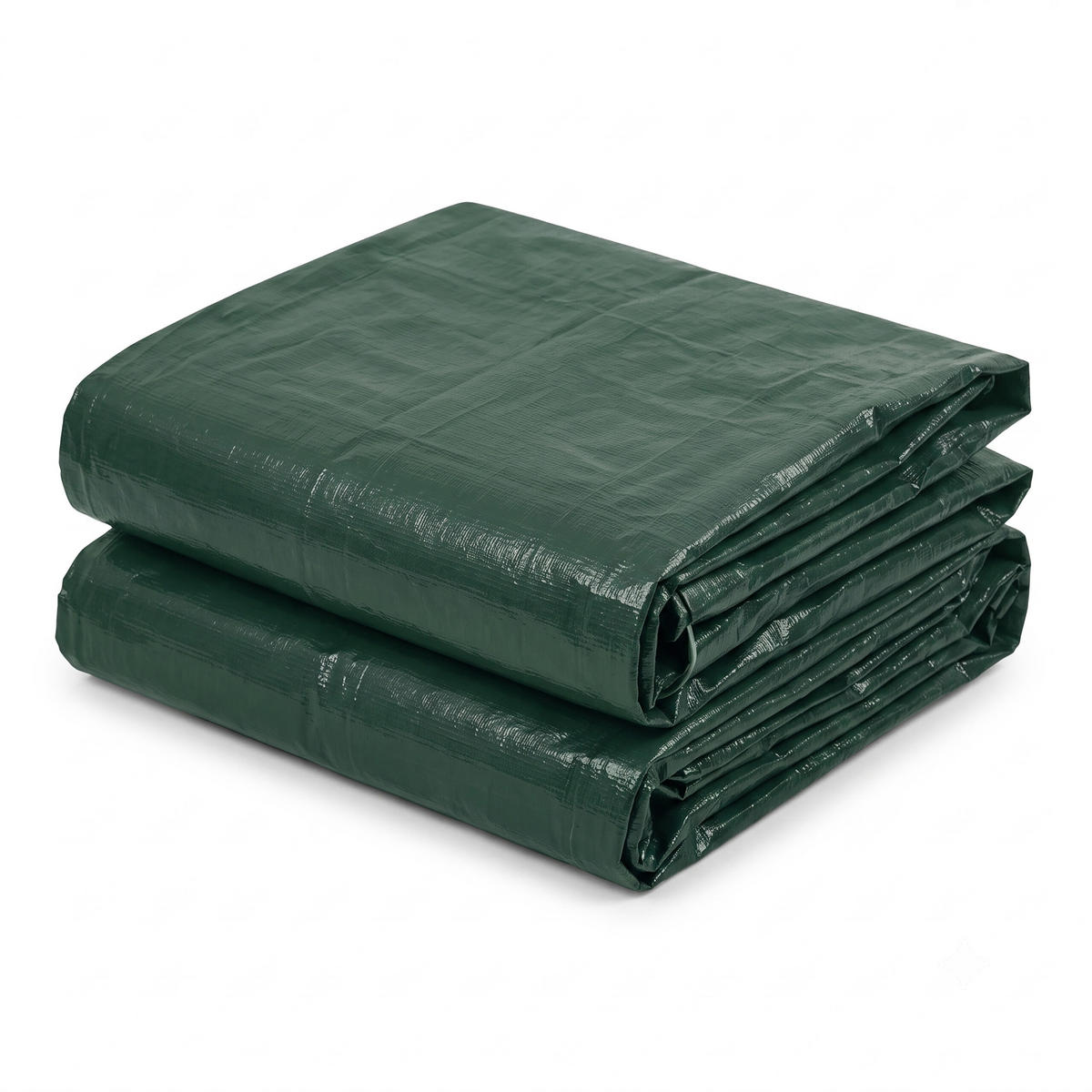 SIDOVÄGG Grön 2-pack med fönster - Grön, Plast (290/190/0.5cm) - Relaxdays