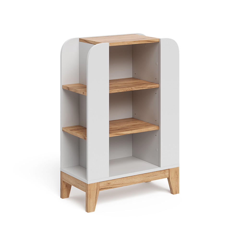 RAFT PENTRU COPII Malia Alb 60x88 cm cu 9 compartimente