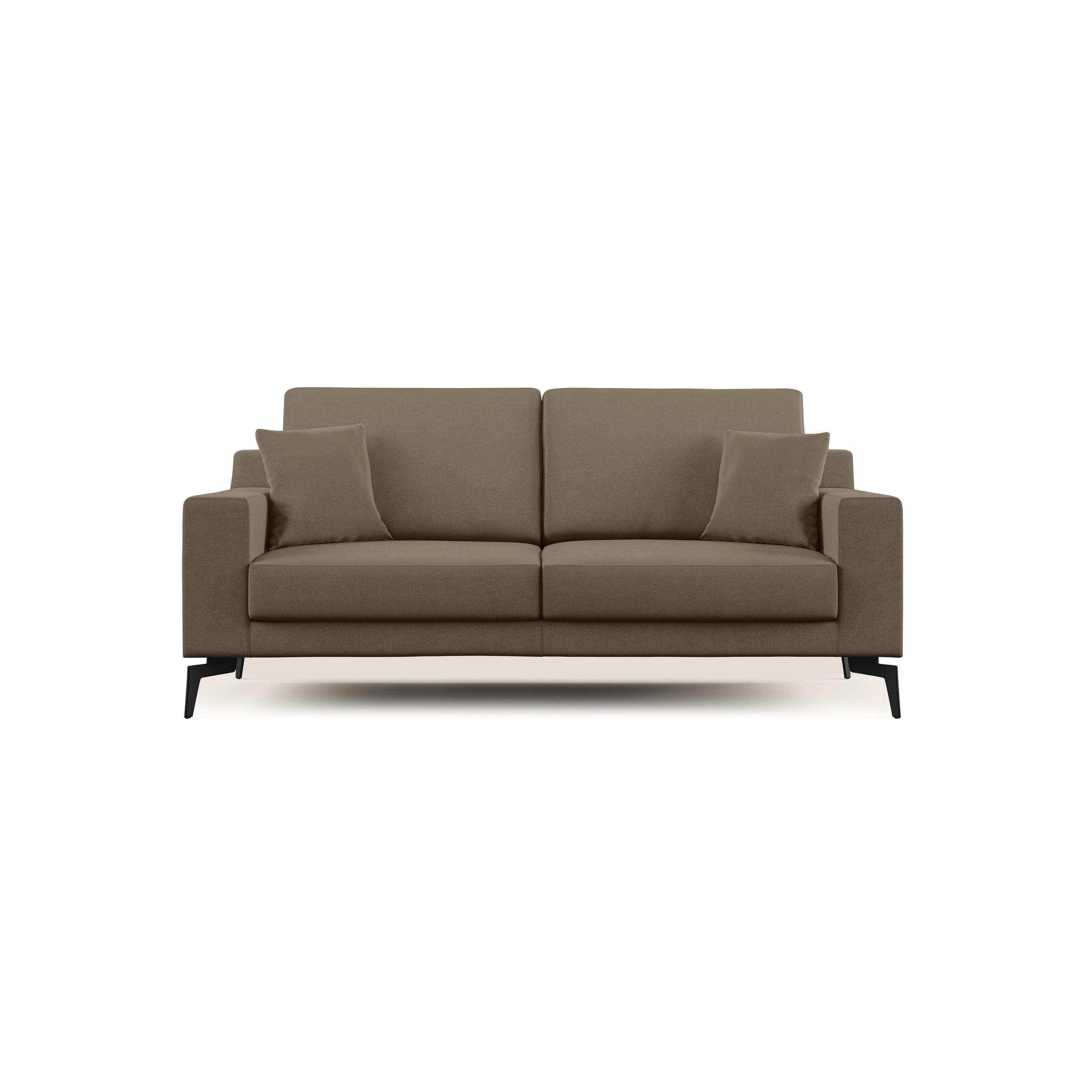 LINEARSOFA Prestige - Braun, Textil (166/95/91cm) - Divani.store