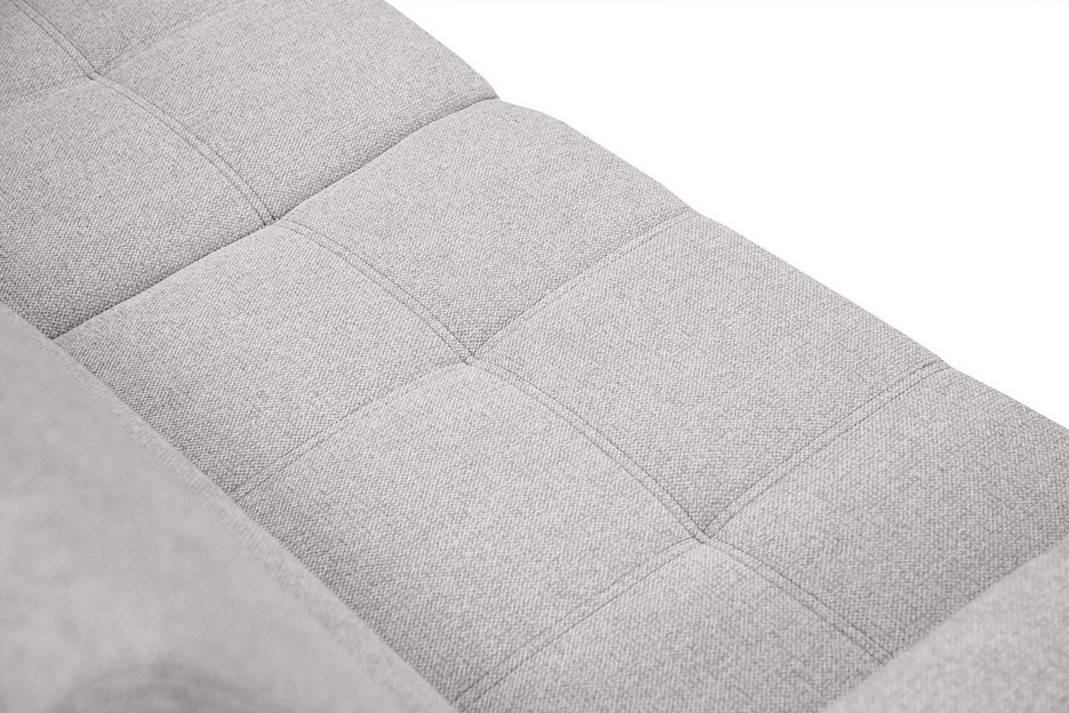 SOFA QUARTZ 3-Sitzer, creme - Creme, Holzwerkstoff/Textil (202/80/102cm) - Courtois Laville