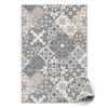 VINYL TEPPICH 150x225 cm Katalanische Blumen - Greige, Kunststoff (150/225cm) - TULUP