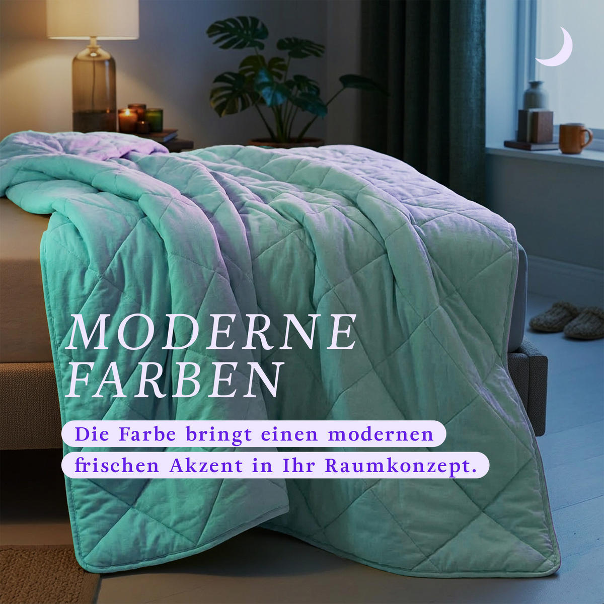 SOMMERBETT Steppbett leicht Hellblau 200x200 cm - Hellblau, Textil (200/200cm) - Bestlivings