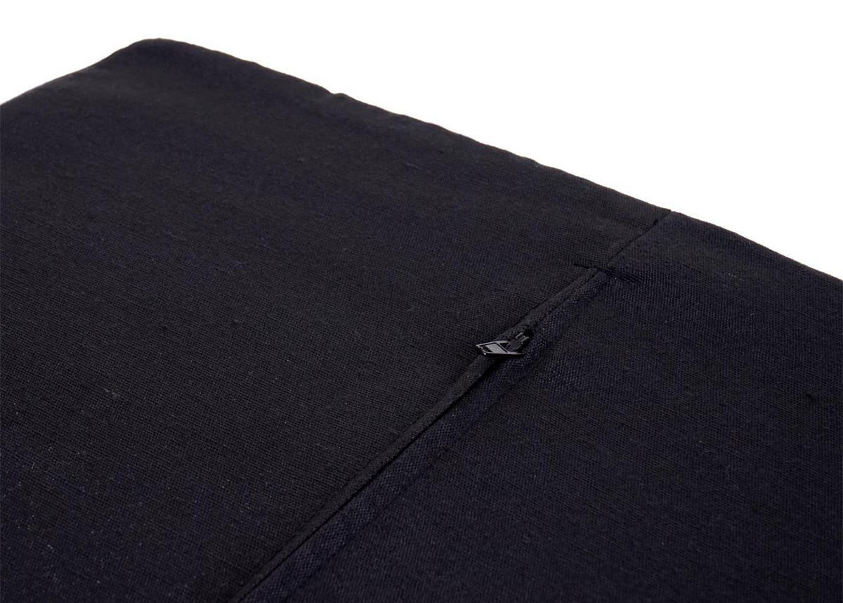SITZBANK AUFBEWAHRUNGSBOXEN Schwarz - Schwarz, Holz (75/47/40cm) - MCW
