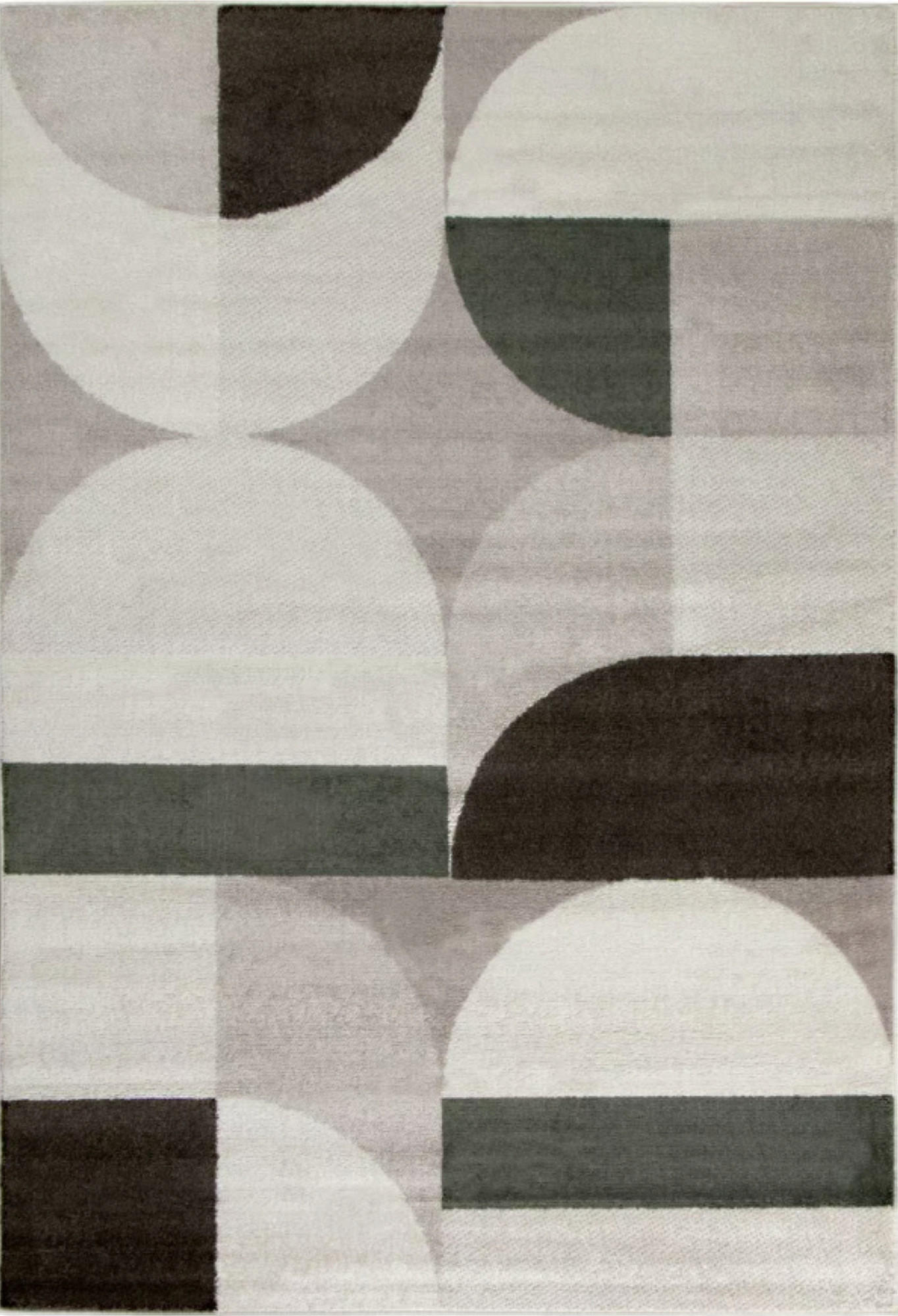 TEPPICH modern Flachgewebe JERSEY Grün 160 x 230 cm - Grün, Textil (160/230cm) - Novatrend