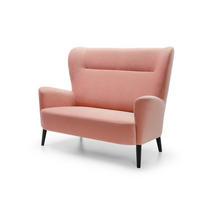 SOFA NEXT Rosa 144x93x110 cm - Pink, Textil (144/110/93cm) - FURNLUX