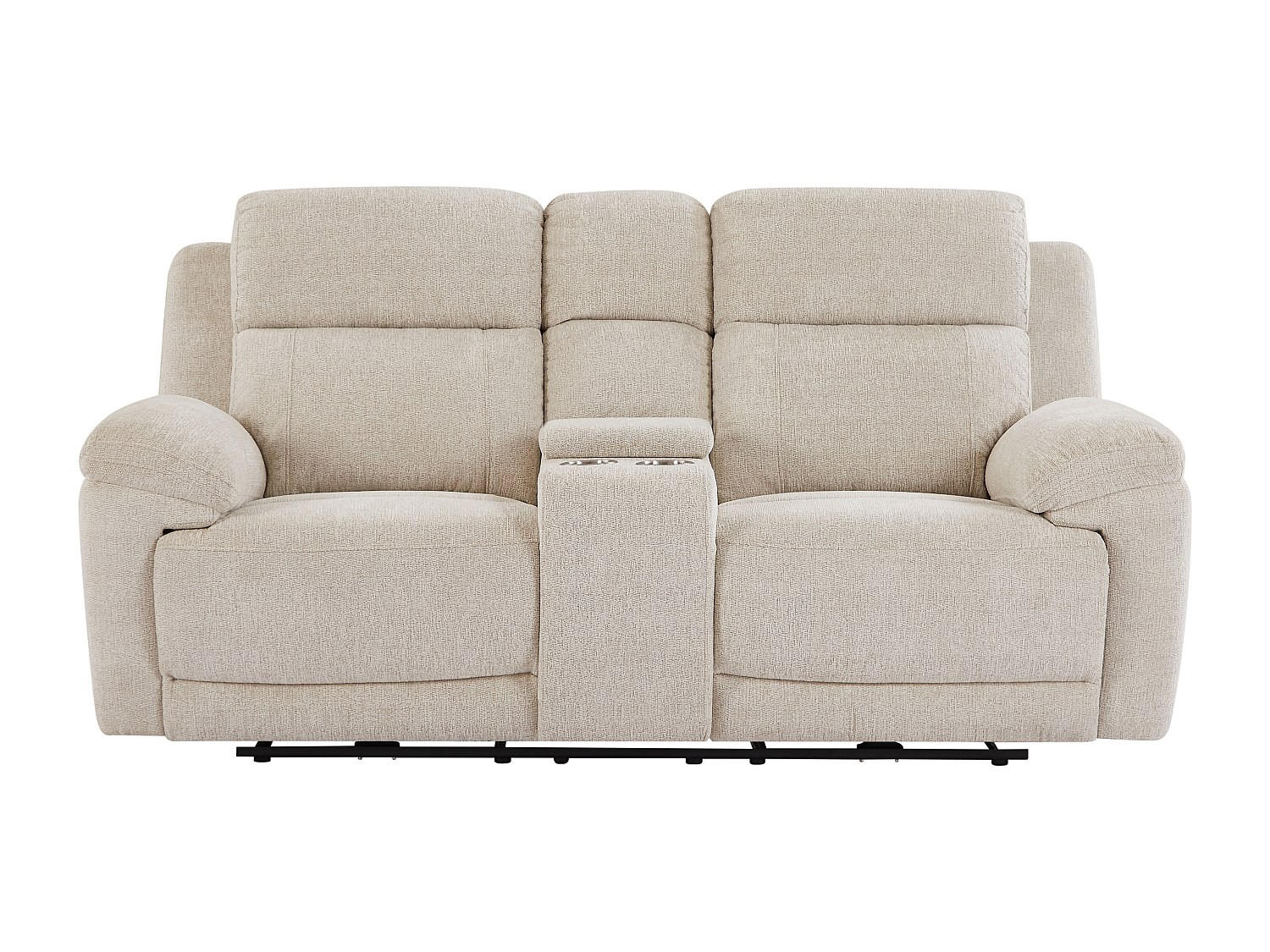 Vente-Unique Relaxsofa Beige 203x104x98 cm