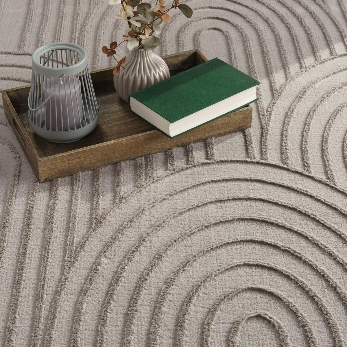 KURZFLORTEPPICH 200/280 cm Lelystad 524 - Grau, Textil (200/280cm) - Paco Home
