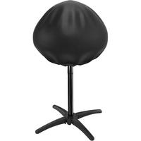 GRILLABDECKUNG wasserdicht Ø 50 cm - Schwarz, Kunststoff (49.5/44.9/49.5cm)