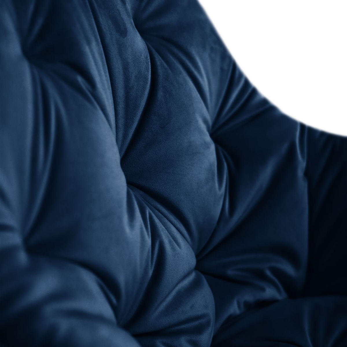 ARMLEHNENSTUHL TOKIO - Blau/Schwarz, Textil (60/96/46cm) - Lookway