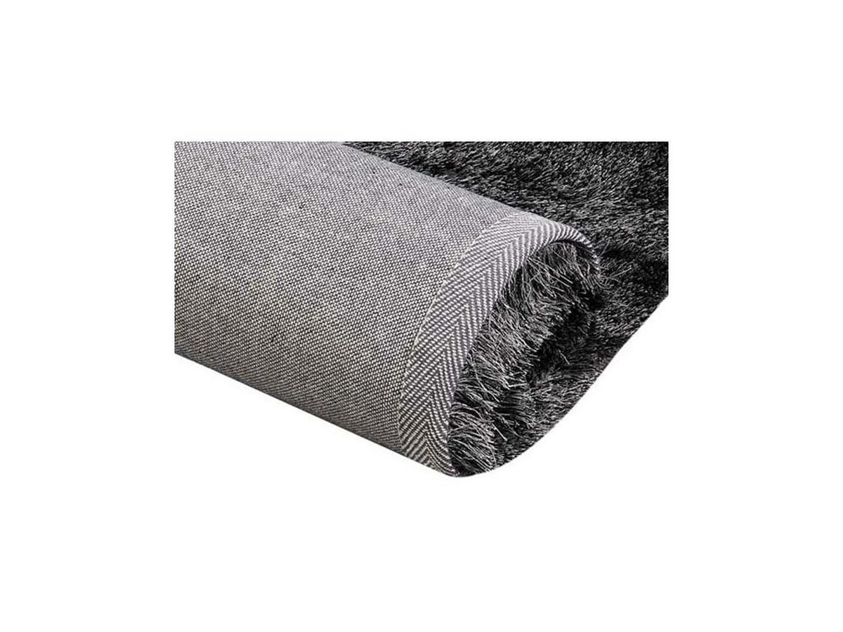 WOHNZIMMERTEPPICH - 230 cm x 160 cm - Stoff - Anthrazitgrau DOLCE - Anthrazit, Textil (230/160cm) - Vente-Unique