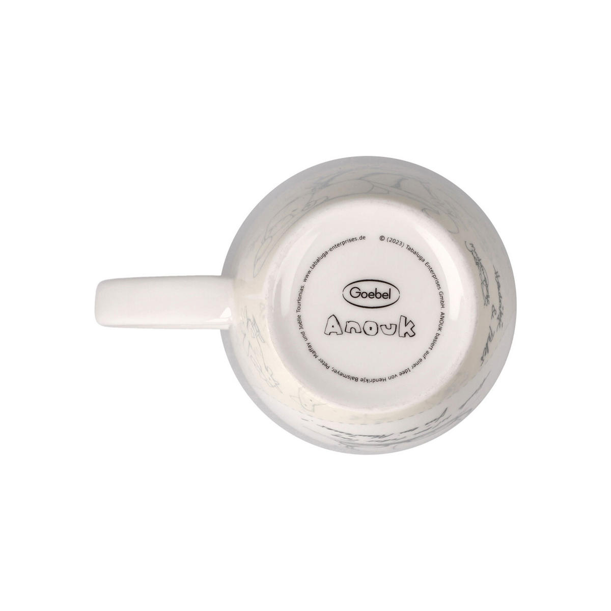 TEETASSE Anouk - Glaub an deine Träume, Fine Bone China, Beige, 0.4 L - Beige, Keramik (0.4L) - Goebel