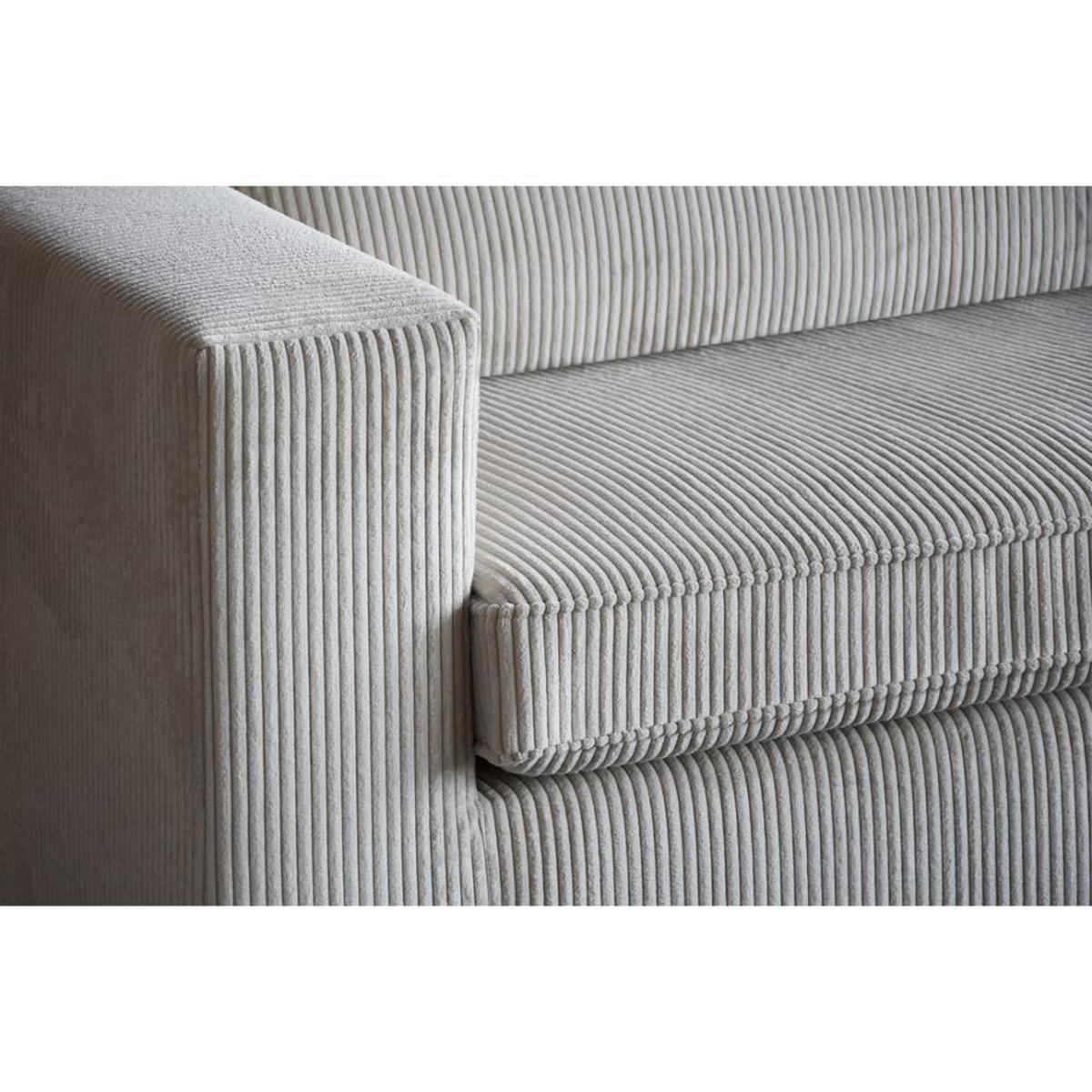 ECKSOFA Parma ohne Schlaffunktion beige rechts - Beige/Schwarz, Textil (314/224cm) - Beautysofa