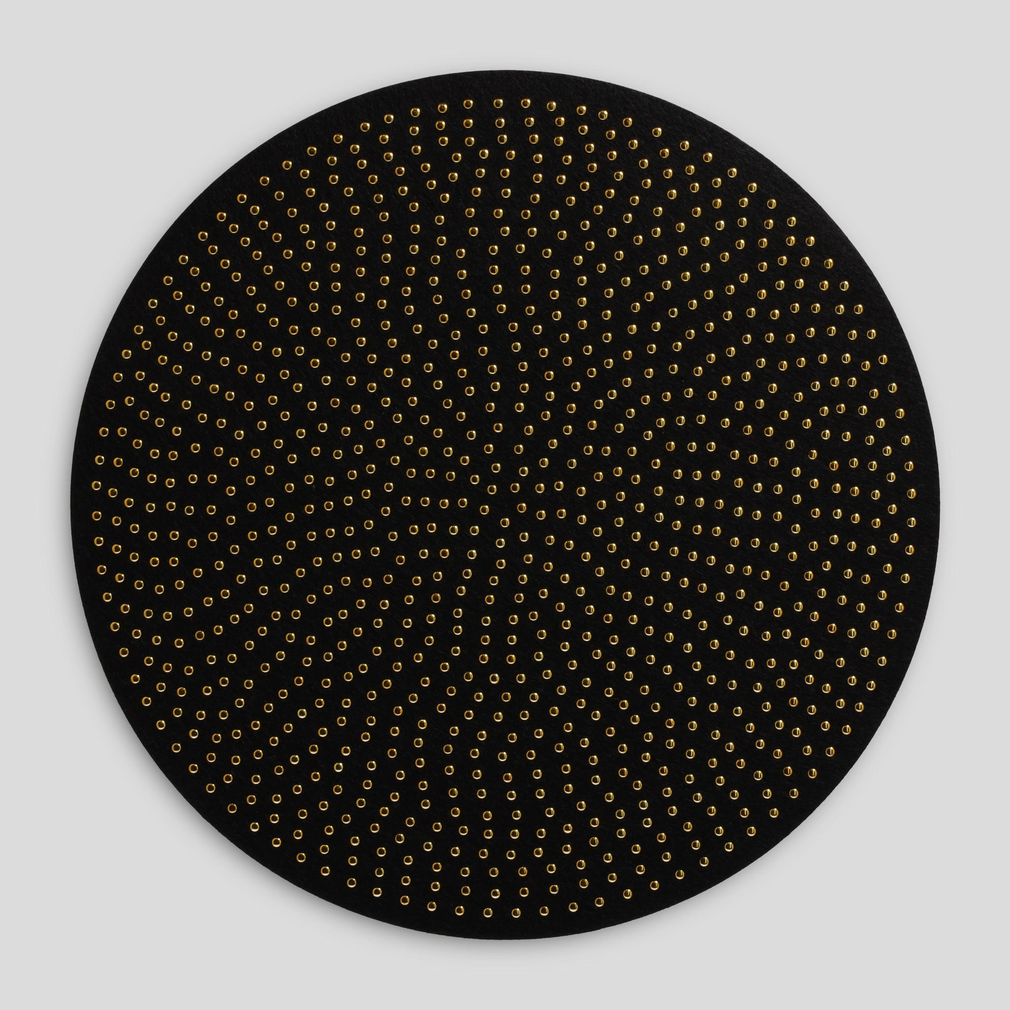 DEKORATIVES TISCHSET Milton - Goldfarben, Textil (38cm) - home&you