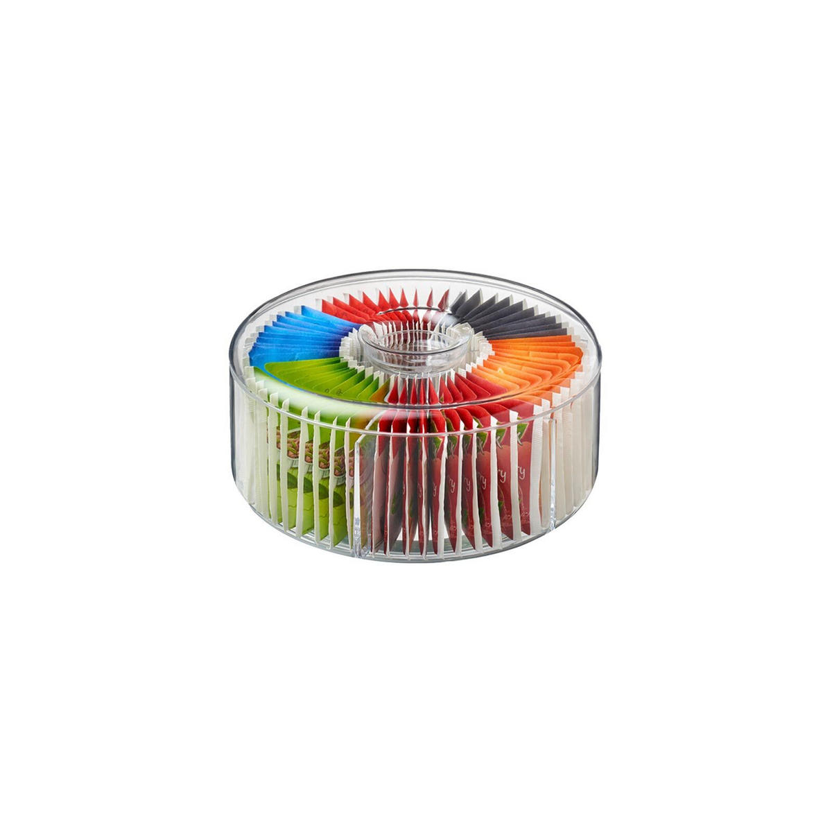VORRATSDOSE FÜR TEEBEUTEL T-Time transparent ø 20 cm - Transparent, Kunststoff (20/7.9/20cm) - Mepal