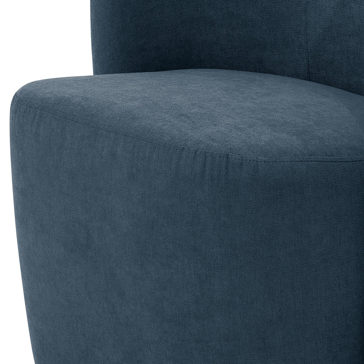 SESSEL - Schwarz/Dunkelblau, Kunststoff/Textil (75/78/49cm) - home24