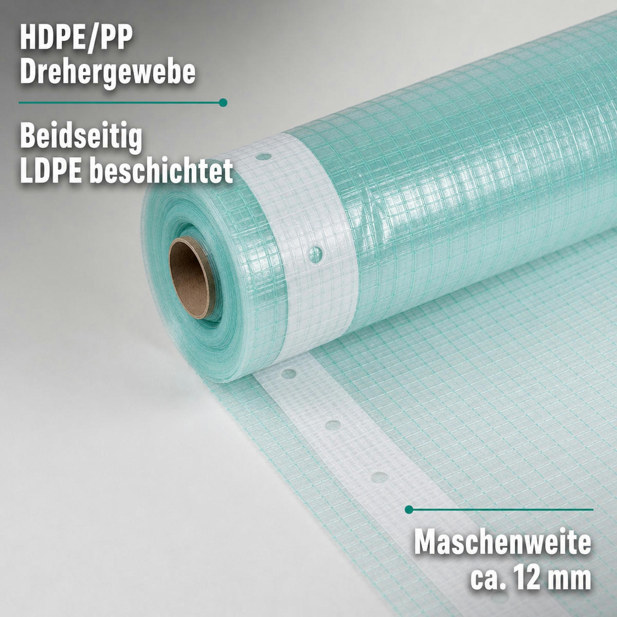 GITTERFOLIE 3x5m - Transparent, Kunststoff (500/300/1cm) - BONI-SHOP