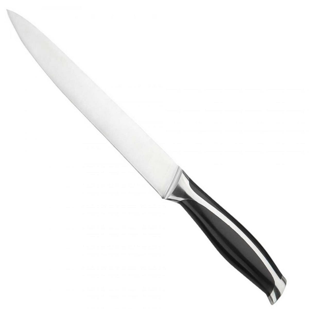 KÜCHENMESSER Schwarz 33/2/33 cm KH3429 - Schwarz, Metall (33cm) - Kinghoff 