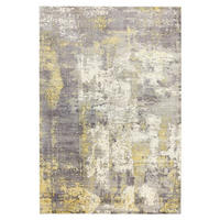 TEPPICH Moderner handgefertigter für Wohn- und Schlafzimmer von BYGAT Gold 120 x 170 cm - Gelb, Textil (120/170cm) - Novatrend