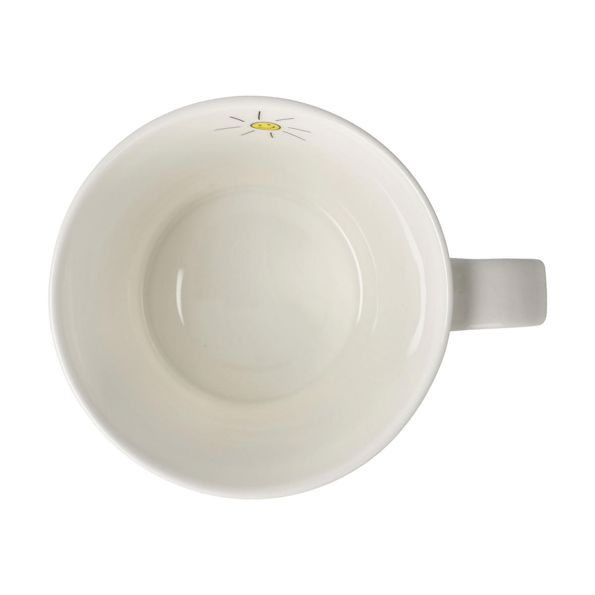 TEETASSE Der kleine Yogi - Dein Lächeln, Fine Bone China, Bunt, 350 ml - Multicolor, Keramik (0.35L) - Goebel