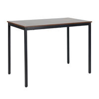 ESSTISCH - Multicolor/Schwarz, Holzwerkstoff/Metall (60/100/76cm) - Relaxdays