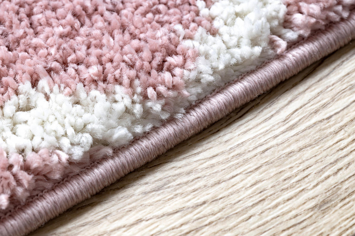 TEPPICH Berber 80/200 cm - Pink, Textil (80/200cm) - rugsX