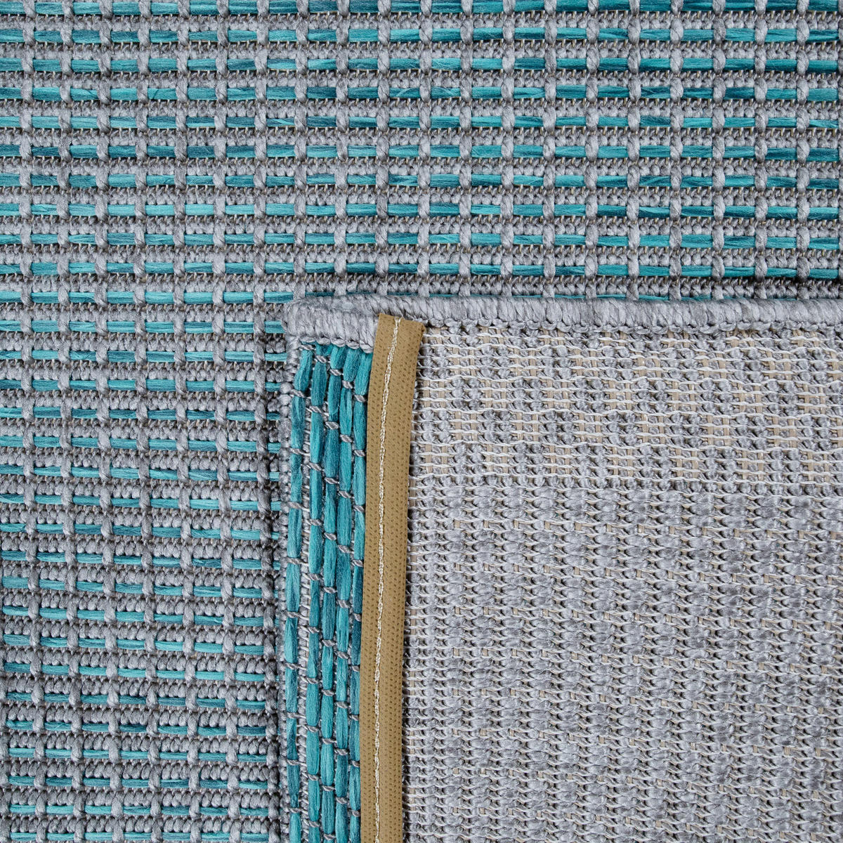 OUTDOORTEPPICH 80/150 cm Quebec 135 - Türkis, Textil (80/150cm) - Paco Home