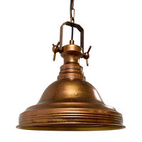 PENDELLEUCHTE Ulmete 30/30 - Kupferfarben, Metall (30/30/27cm) - Bamyum
