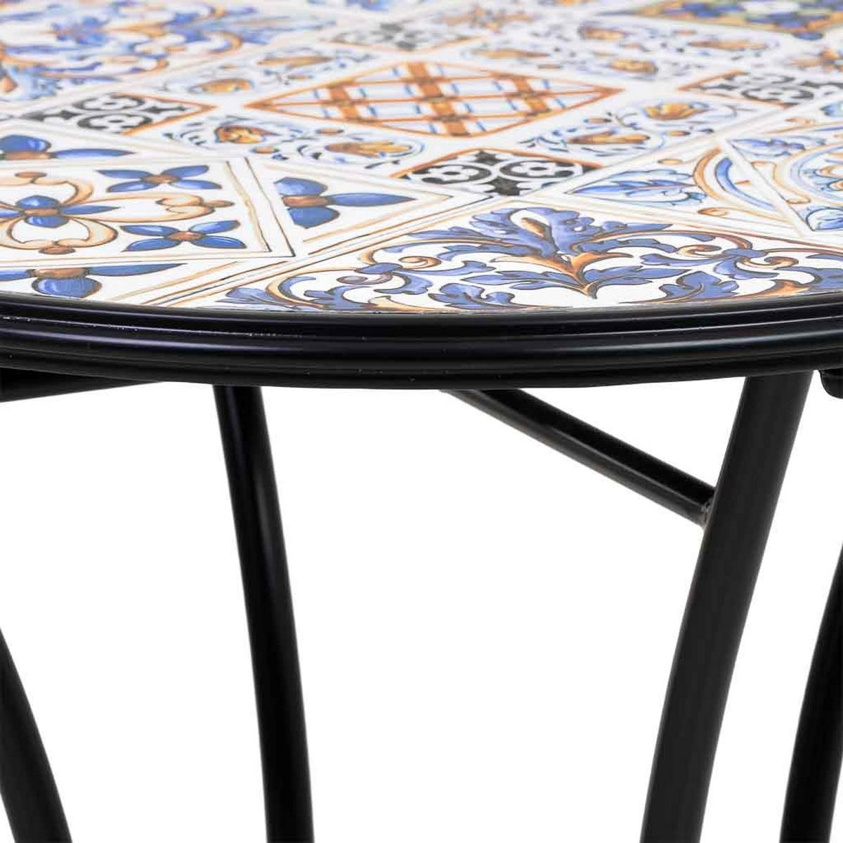 BALKONSET, schwarz, 3-tlg. - Schwarz, Metall - Wanderlust