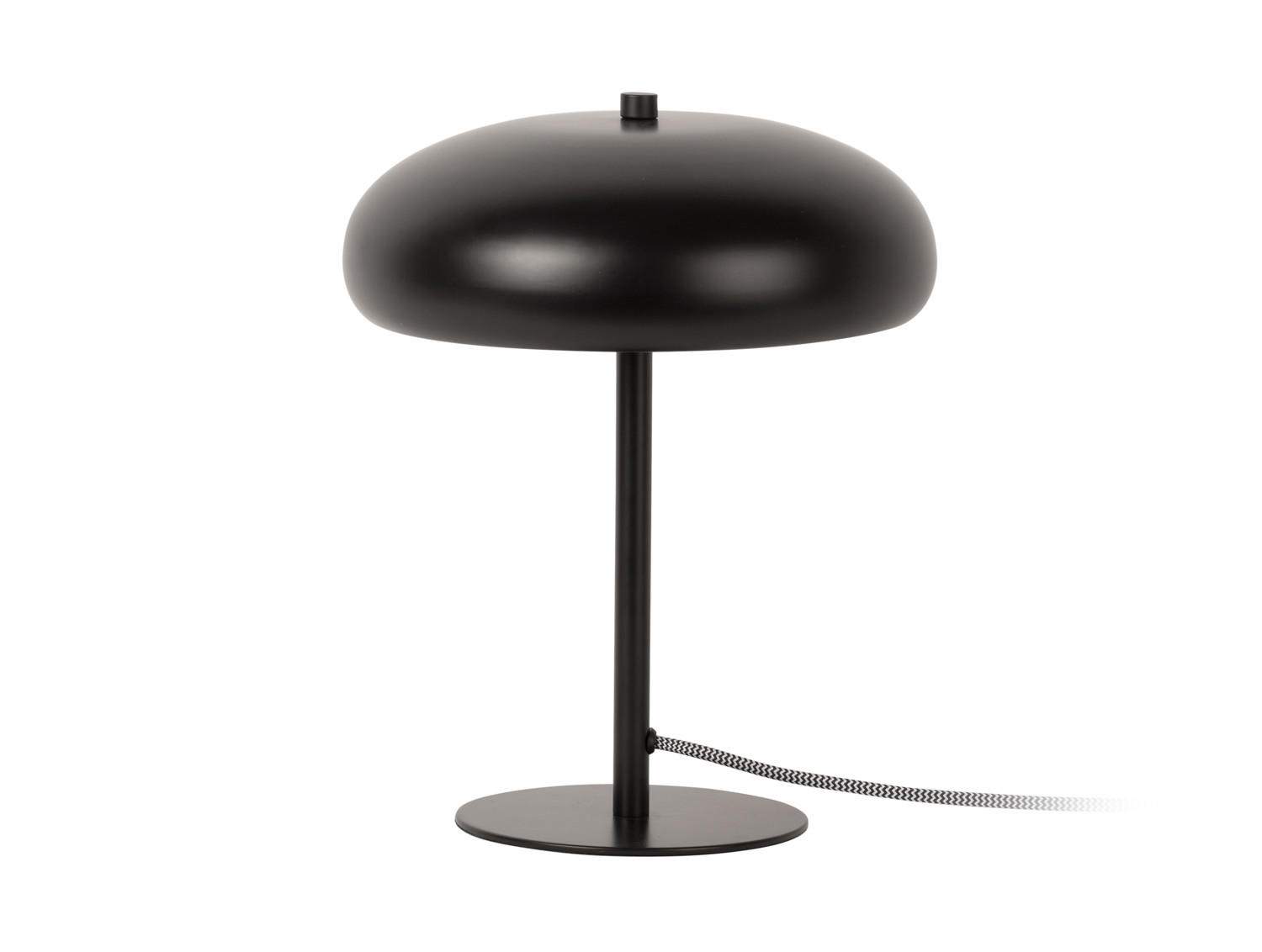 TISCHLAMPE Shroom 25/25/30 cm - Schwarz, Metall (25/25/30cm) - Leitmotiv