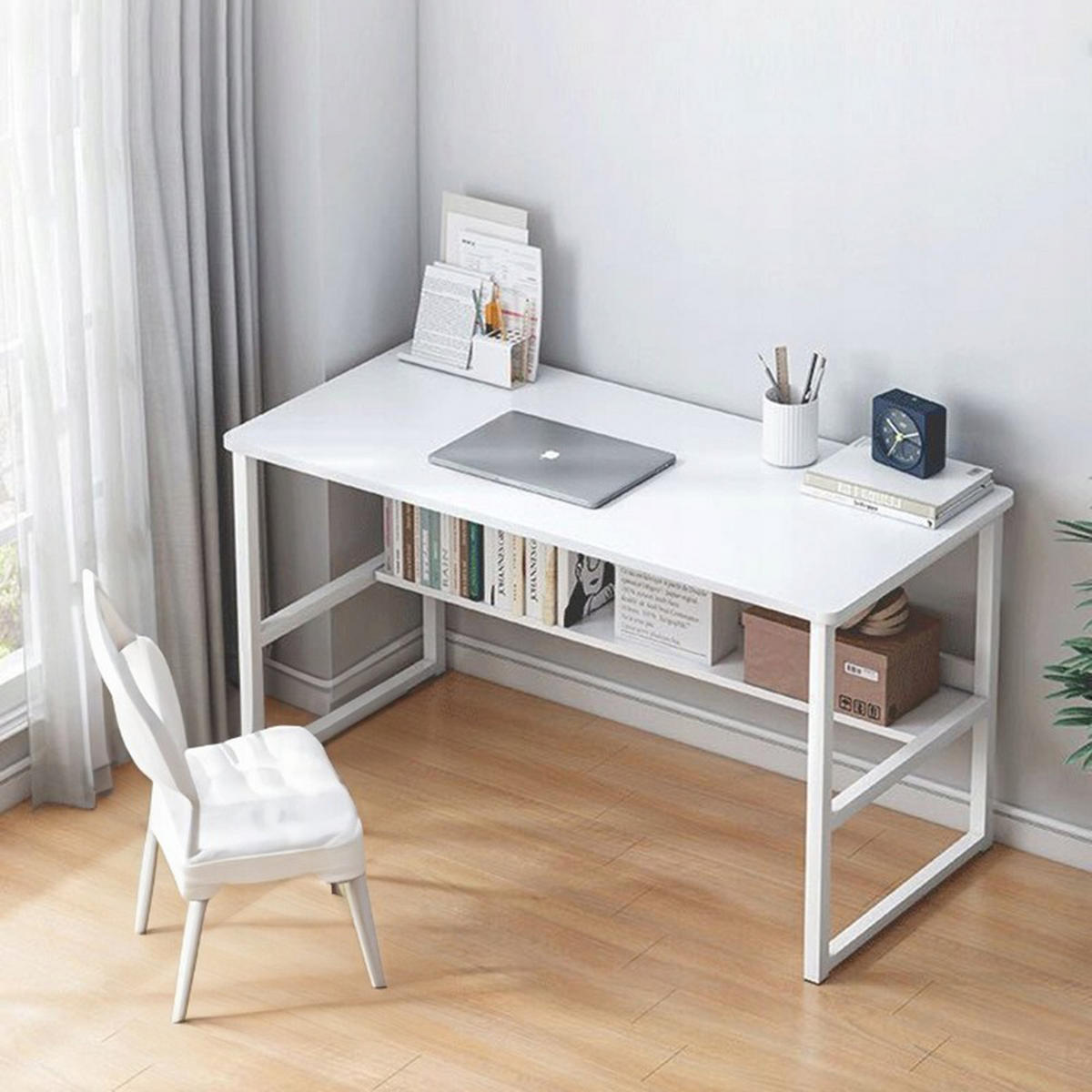 COMPUTERTISCH, weiß 100/45/73 cm - Weiß, Holzwerkstoff (45/100/73cm)