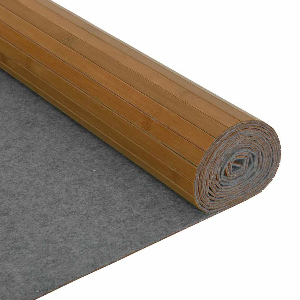 PARAVENT Braun Breite 250 Cm Höhe 165 Cm Bambus - Braun, Holz (0.2/165/250cm) - vidaXL