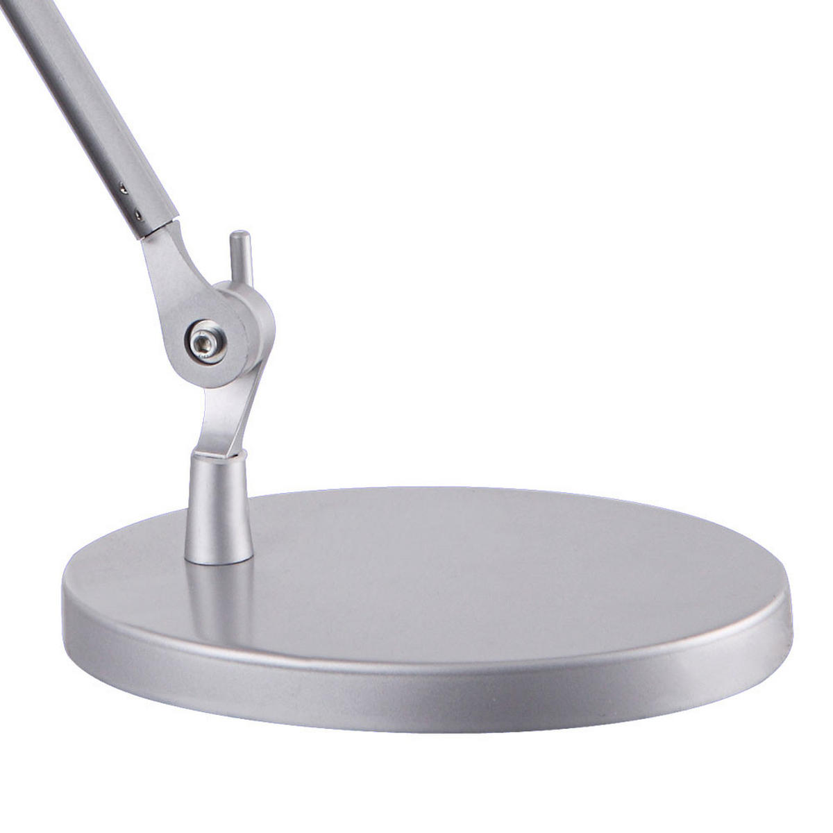 LED TISCHLEUCHTE ACE Silber satiniert - Silberfarben, Metall (8.4/8.4/80cm) - Globo Lighting