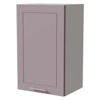 HÄNGESCHRANK Bari W2/45 RAL 4009 pastellviolett (K5) / Weiß Matt 45 / 32,5 / 72cm - Violett/Weiß, Holz/Holzwerkstoff (45/72/32.5cm) - Feldmann-Wohnen