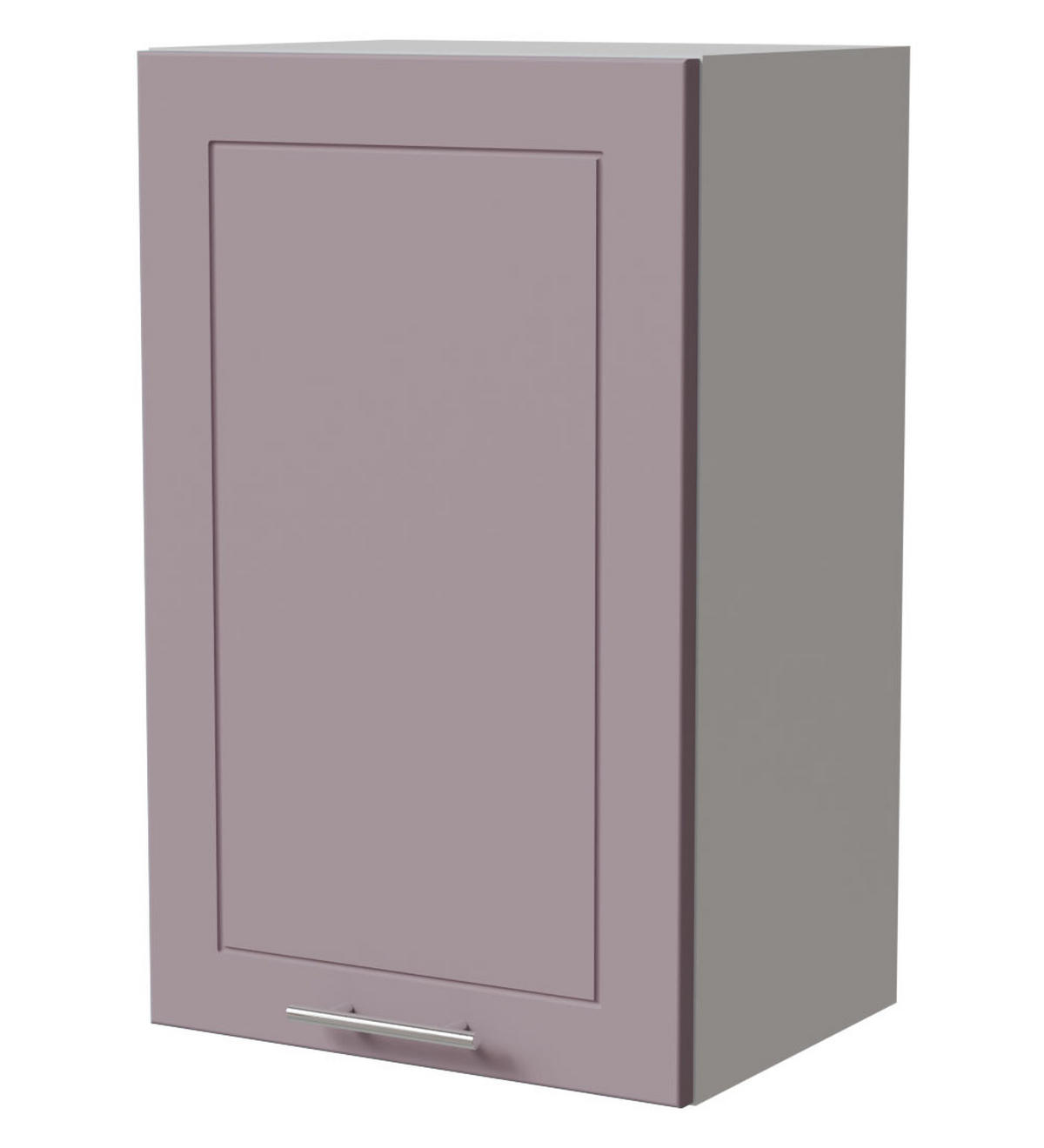 HÄNGESCHRANK Bari W2/45 RAL 4009 pastellviolett (K5) / Weiß Matt 45 / 32,5 / 72cm - Violett/Weiß, Holz/Holzwerkstoff (45/72/32.5cm) - Feldmann-Wohnen