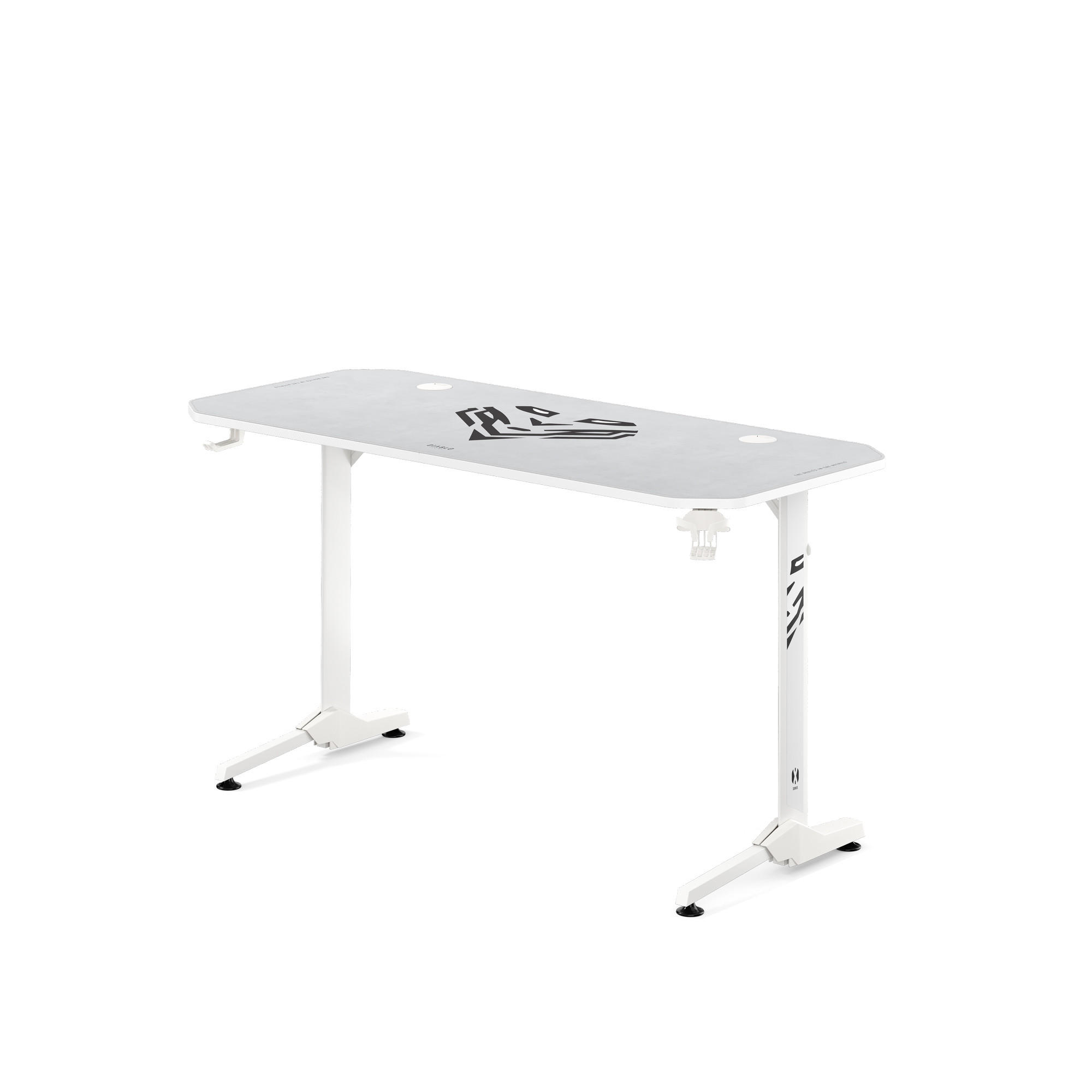 SCHREIBTISCH X-Mate - Weiß, Holzwerkstoff (60/140/75cm)