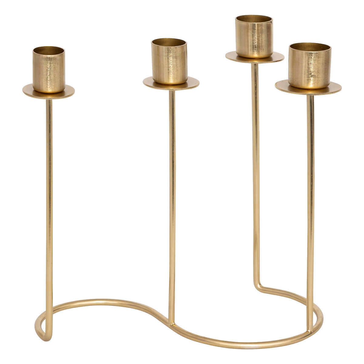 KERZENHALTER Margy - Goldfarben, Metall (12/20/23cm) - Atmosphera Createur d´interieur