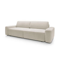 SOFA BOULI Beige 257x105x82 cm - Beige, Textil (257/82/105cm) - FURNLUX