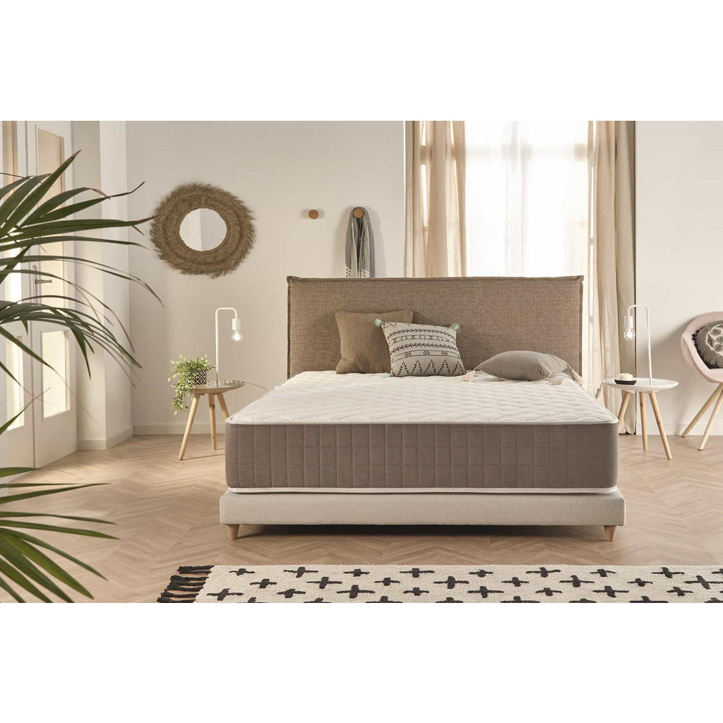 Thumbnail - Moonia Matratze, Beige, Textil, Rechteckig, 150x190 cm, Oeko-Tex®, Schlafzimmer, Matratzen Shop, Matratzen, Viscoschaumm...
