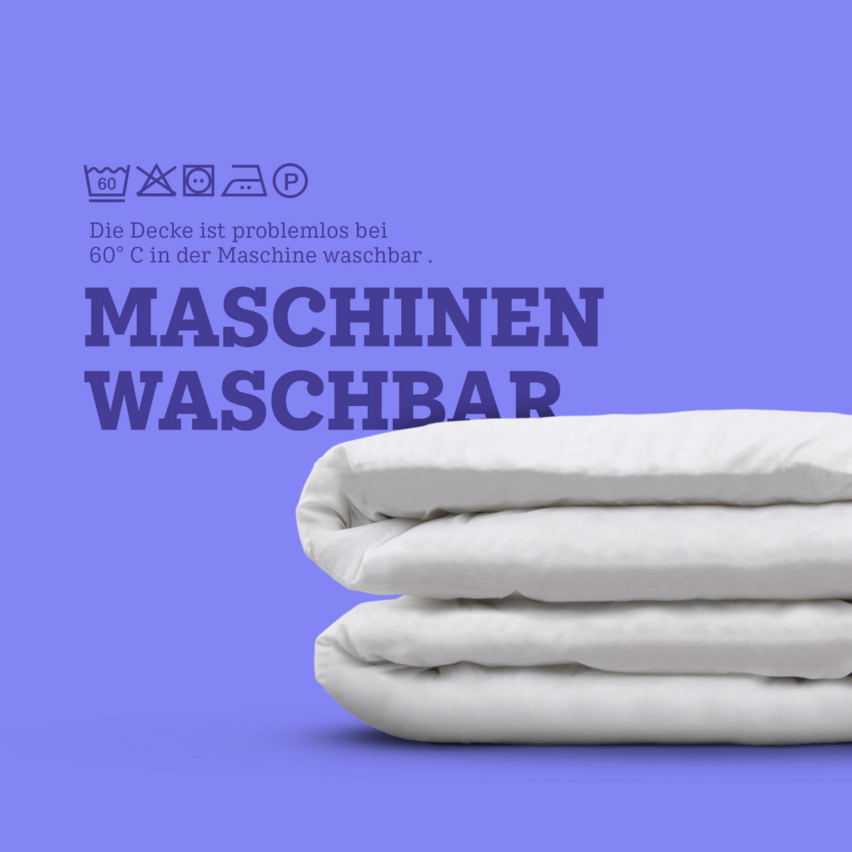 STEPPBETT Ganzjahr ca. 135 x 200 cm - Weiß, Textil (135/200cm) - Bestlivings
