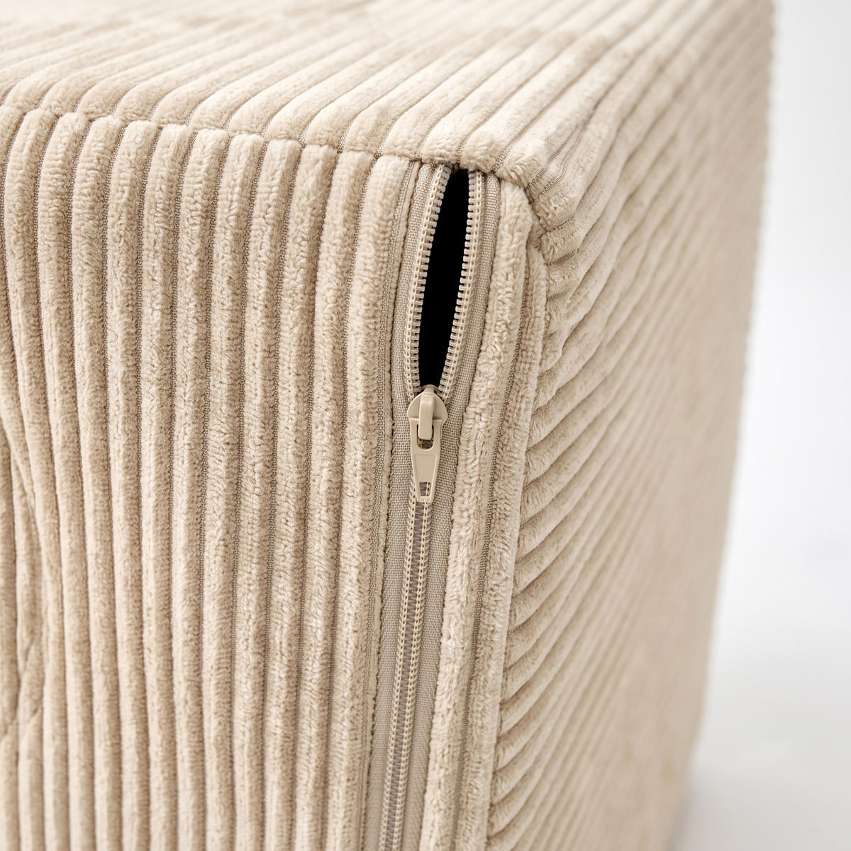KINDERSOFA Beige modular 10-tlg. - Beige, Kunststoff/Textil (108/32/50cm) - Relaxdays